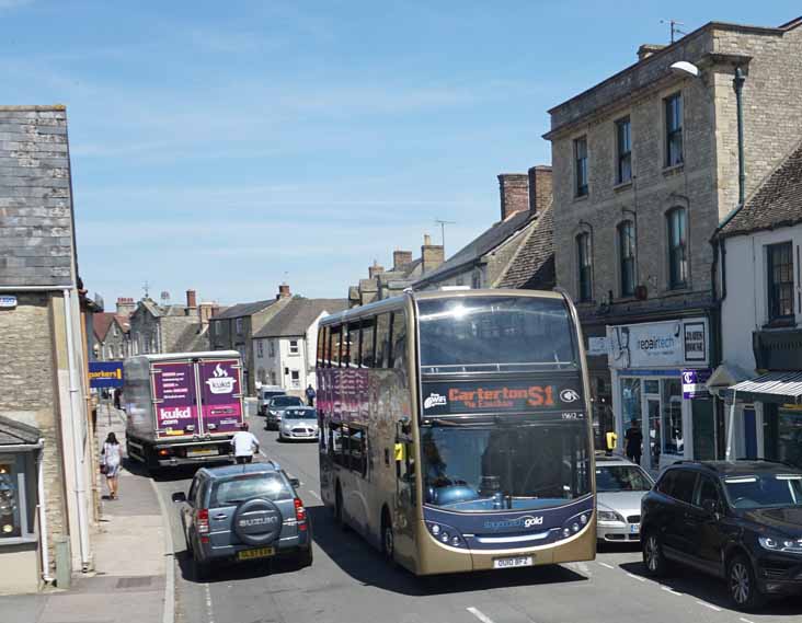 Stagecoach Oxford Scania N230UD ADL Enviro400 15612 Gold